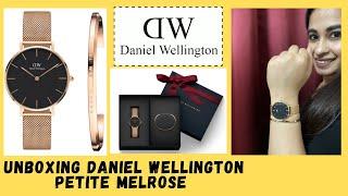 Unboxing Daniel Wellington Petite Melrose ! DW Classic Petite Melrose 32mm ! Gift Set !