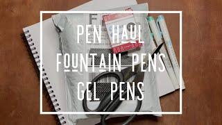 NEW PEN ORDER * FOUNTAIN PEN WRITING SAMPLES * JET PENS HAUL * PERFECT FOR NEW FOUNTAIN PEN USER