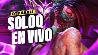 SoloQ One Trick Akali: Noche de Rankeds en Master BR 