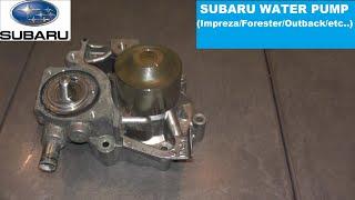 Subaru Water Pump Replacement