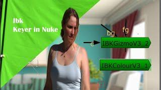 Nuke Key || Beginner Nuke Tutorial: Getting started with greenscreen keying and the IBK Key in Nuke