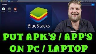 How To Install Apps On A PC  |  Using Bluestacks