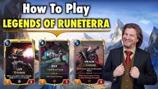 How To Play Legends Of Runeterra | The League Of Legends Collectible Card Game