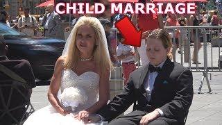 50 Year Old Woman Marries 12 Year Old Boy!(Child Marriage Social Experiment)