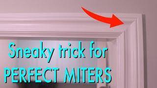 The Easiest Way to Get Perfect Miters Every Time!!!