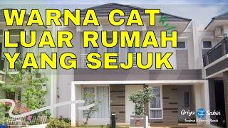 Warna Cat Luar Rumah Yang Sejuk, Warna Cat Rumah Bagian Luar Yang Cerah Dan Bagus Dengan Kombinasi