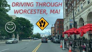 Drive Through Worcester, MA! | Summer Driving Vlog 2022