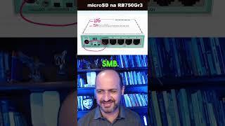 Quais recursos posso usar com o cartão microSD na RB750gr3 MikroTik | Leonardo Vieira