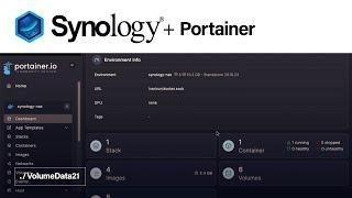 How to install Portainer on a Synology NAS using Container Manager / Docker Compose