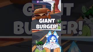 BIGGEST BURGER EVER! #vtuber #furry #twitch