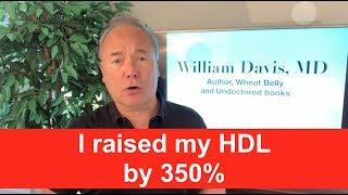 I raised my HDL by 350%