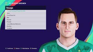 [PES 2021] SV WERDER BREMEN players face & hair