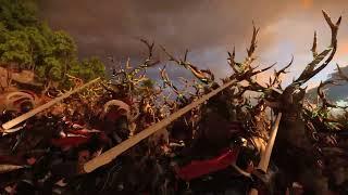 WARHAMMER III: TOTAL WAR - Wood Elves vs Empire - Massive cinematic battle