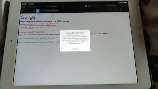 fake notice.  Your iphone is severly damaged by (13) viruses webpage. Mine isn't even an iphone?
