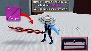 How to get RENGOKU Sword FAST and EASY in Blox Fruits? Beginners guide 2nd sea Roblox!