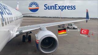 TRIP REPORT | Sun Express B737-800 | Dusseldorf to Antalya | Economy