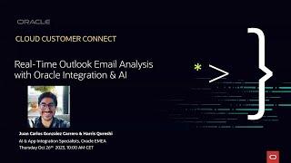 Real-Time Outlook Email Analysis with Oracle Integration & AI