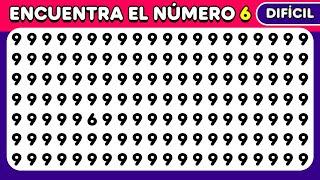 Encuentra los NUMEROS y LETRAS DIFERENTES | Edición Extrema  | 30 Niveles Definitivos