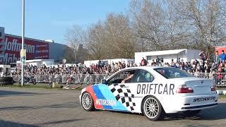 BMW drift und bourn out show | MeGoElectric EN