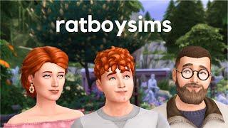 Ratboysims: лучший CC-креатор? Шикарные участки, персонажи, позы | Симс 4