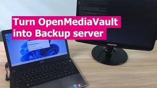 How to use NAS as backup server