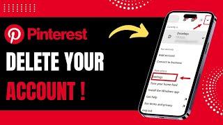 How to Delete Your Pinterest Account !