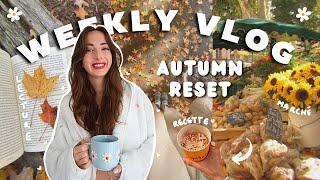 AUTUMN RESET  : ménage, tri, course, friperie, recette 