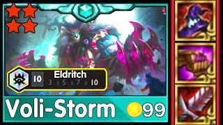 4-Star Voli-Storm Full Radiant Items !? ft.10 Eldritch | TFT Set 12