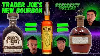Is Trader Joe's New Bourbon a Cheap Blantons?  Or Cheap EH Taylor? | Curiosity Public Investigates