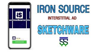 Iron Source interstitial Ad sketchware | Sketchware Interstitial ad iron source