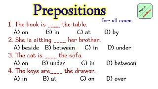 prepositions practice set-(7) for all board and competitive exams #englishacademy by deepak kr.