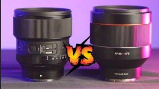 Samyang AF 85mm F1.4 VS Sigma 85mm f/1.4 DG DN Art Sony E