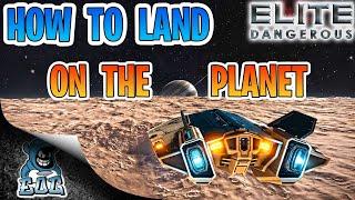 Elite Dangerous How To Land On Planets