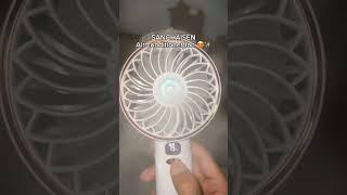 SANCHAISEN FAN! Say no to heat! #sanchaisen #summer #sanchaisenfan #fyp #viral #minifan