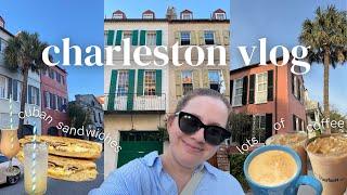CHARLESTON TRAVEL VLOG | 48 Hours in Charleston, SC- Coffee, Food, Bookstores