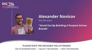 Stand Out By Building A Purpose Driven Brand by Alexander Novicov