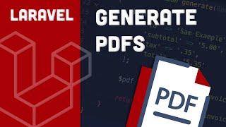 Generate PDFs in Laravel