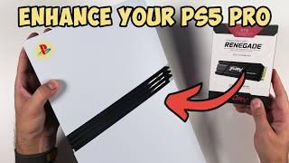 PS5 Pro: How To Install An M.2 SSD (And Customize Logo!)