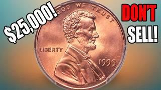 13 Ultra RARE Penny Coins Worth A LOT Of MONEY!