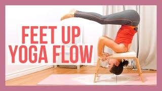 30 min FeetUp Yoga - Full Body FeetUp Flow