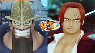 Dorry the Blue VS Divine Departure Kamusari Shanks Gameplay - One Piece Bounty Rush OPBR