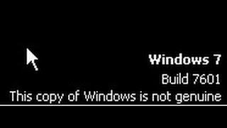 Black Screen How to fix This Copy of Windows is not genuine