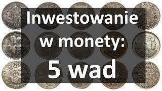 5 wad inwestowania w monety