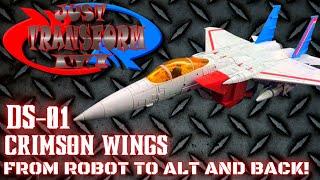 JUST TRANSFORM IT! DS-01 Crimson Wings (Starscream)