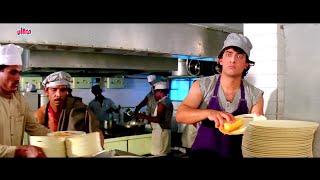 Hotel Mai Di Daawat, Plates Saaf Karke Bill Bhara | Best Comedy Scenes | Aamir Khan | Salman Khan