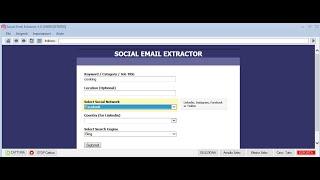 Social Email Extractor [Official Video]