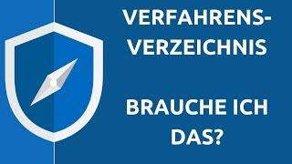 Einfach erklärt: DSGVO Verfahrensverzeichnis