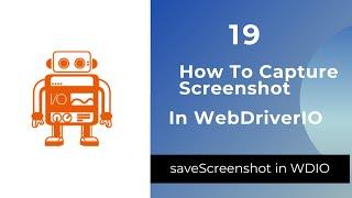 How To Take Screenshot In WebdriverIO