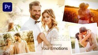 Free Download •  Premiere Pro Templates | Emotional Wedding Slideshow | Romantic Love Story | MOGRT