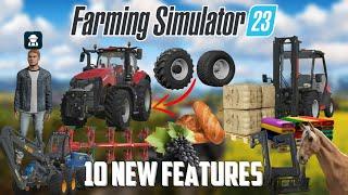 Farming Simulator 23 | 10 New Features FS 23